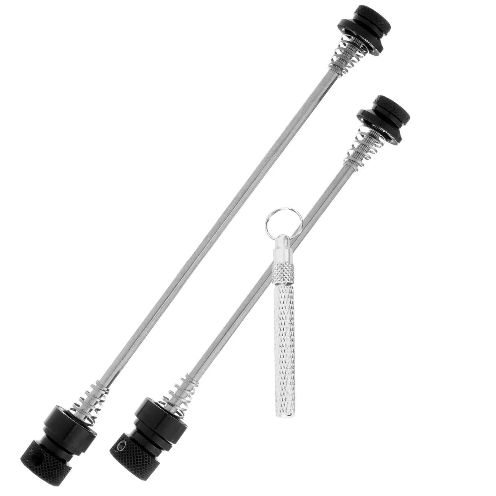 Set Universale di Perni a Sgancio Rapido per Bicicletta, Antifurto in Metallo, Perni di Bloccaggio per Mountain Bike, Parti di Ricambio per Ruote