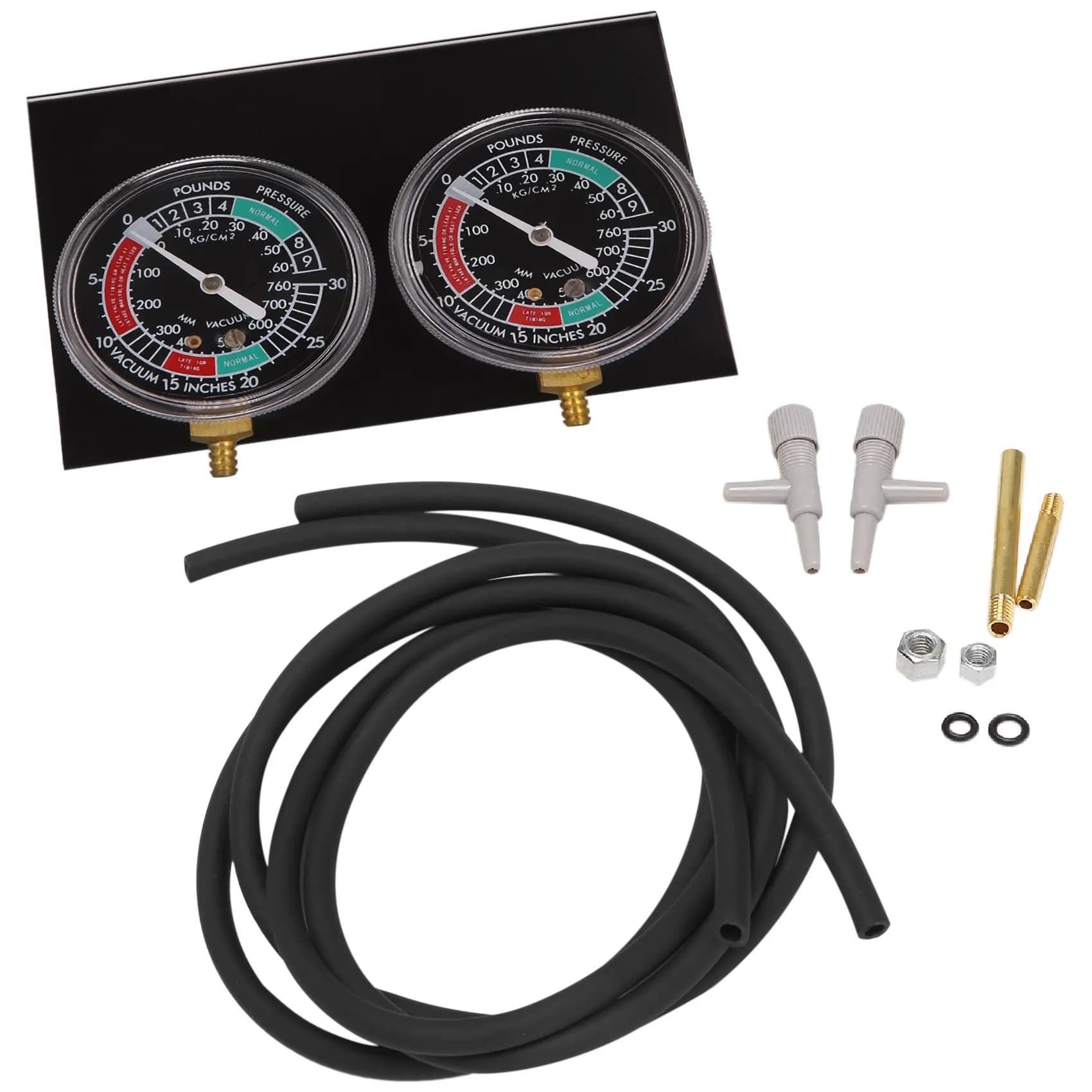 1set moto carburatore sincronizzatore Vacuum calibri strumento Carb Vacuum Gauge Balancer per Yamaha/Honda/Suzuki Black