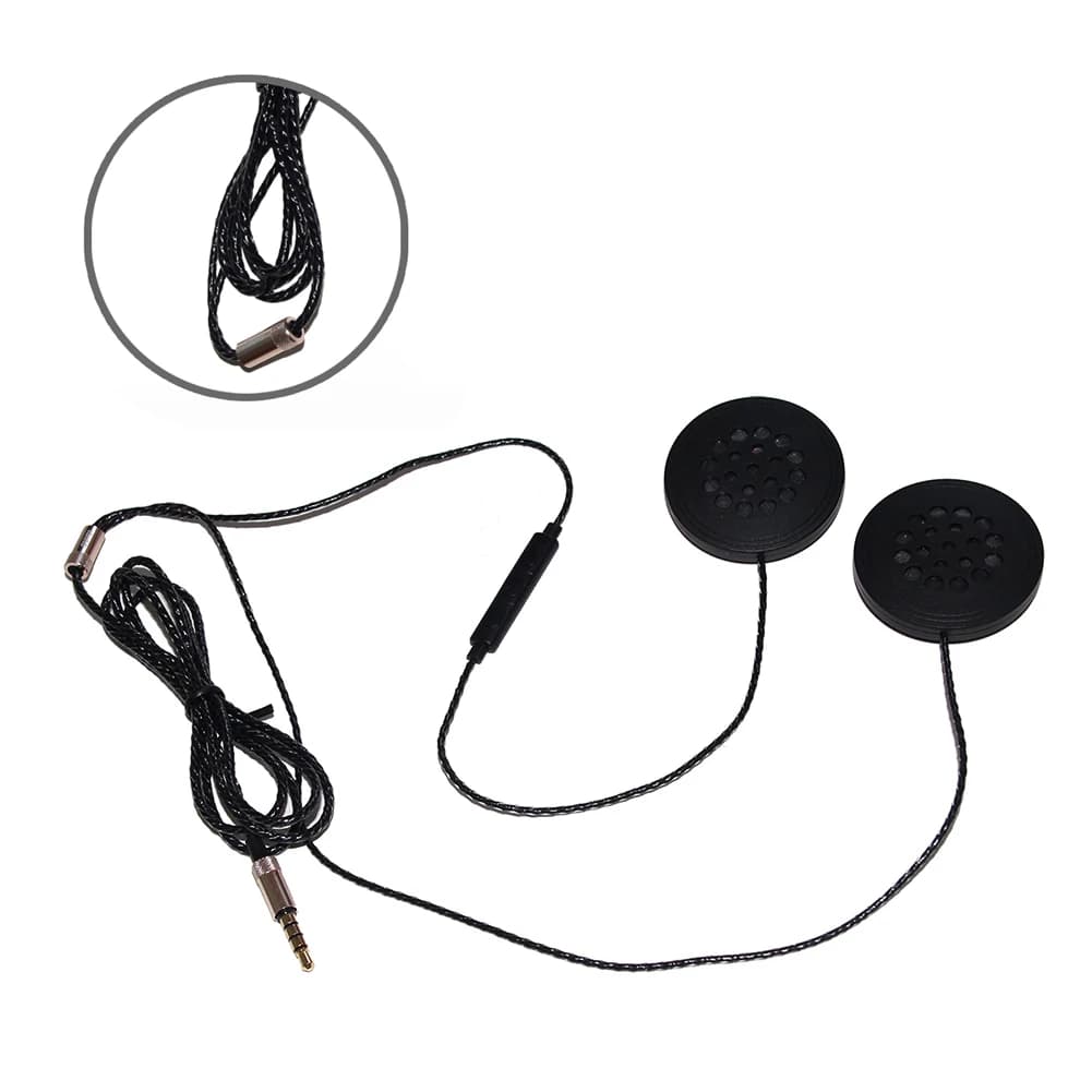 Wireless headphones for motorcycle, anti-interference, with speaker for music playback, speaker, HiFi headphones with 3.5 mm door