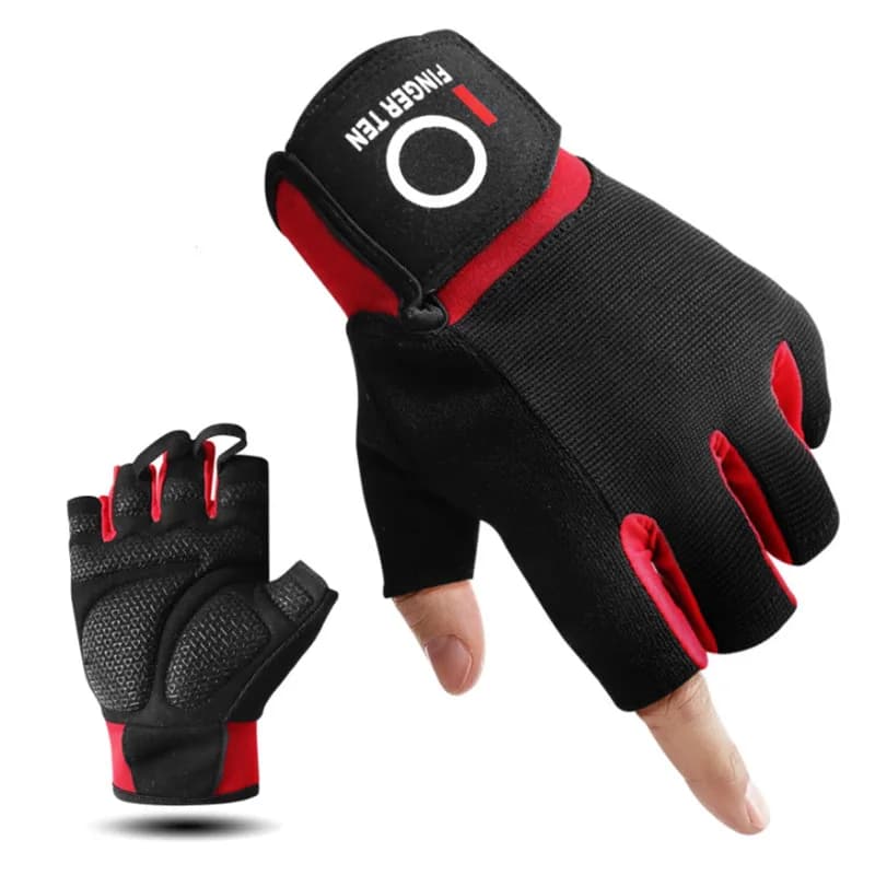Guanti da allenamento Touchscreen a dita intere per uomo donna con supporto imbottito per il polso uomo donna