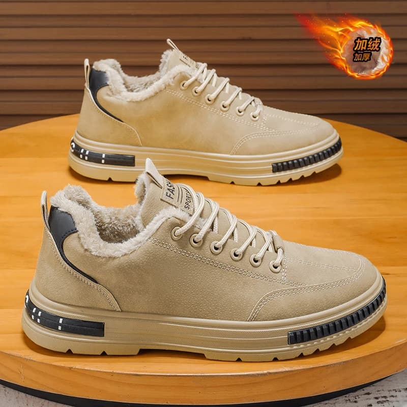 Men's Casual Sport Shoes, Fashion PU sneakers, Running Shoes and Men's Anti-slip Stroller