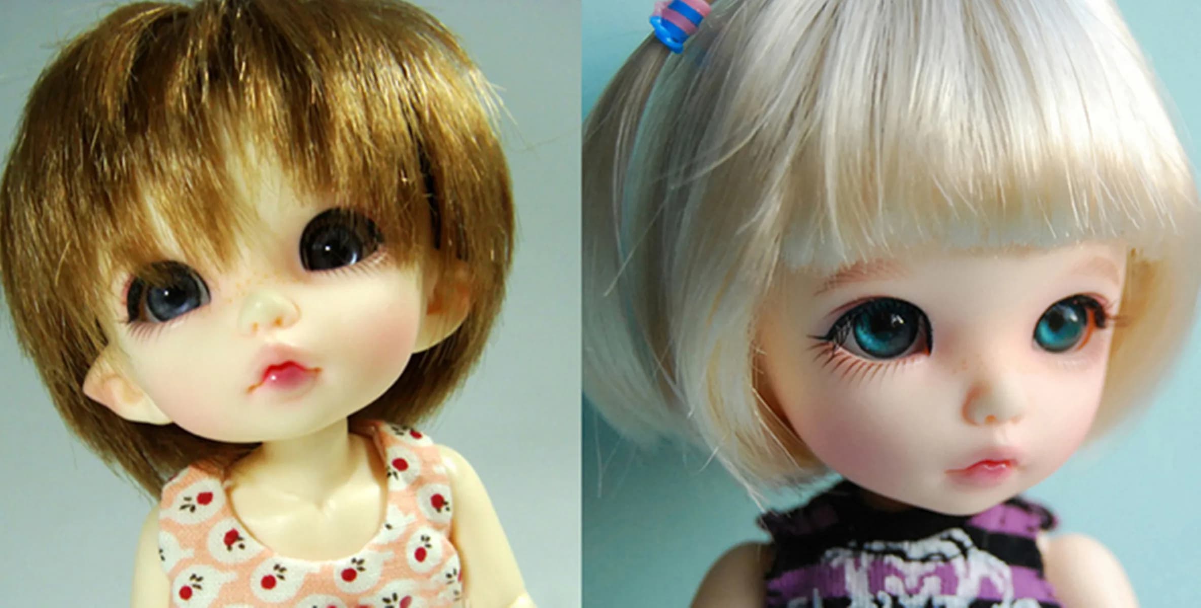 New Resin BJD 1/8 anti baby girl boy doll free eyes palm dolls luoBJD face makeup spot