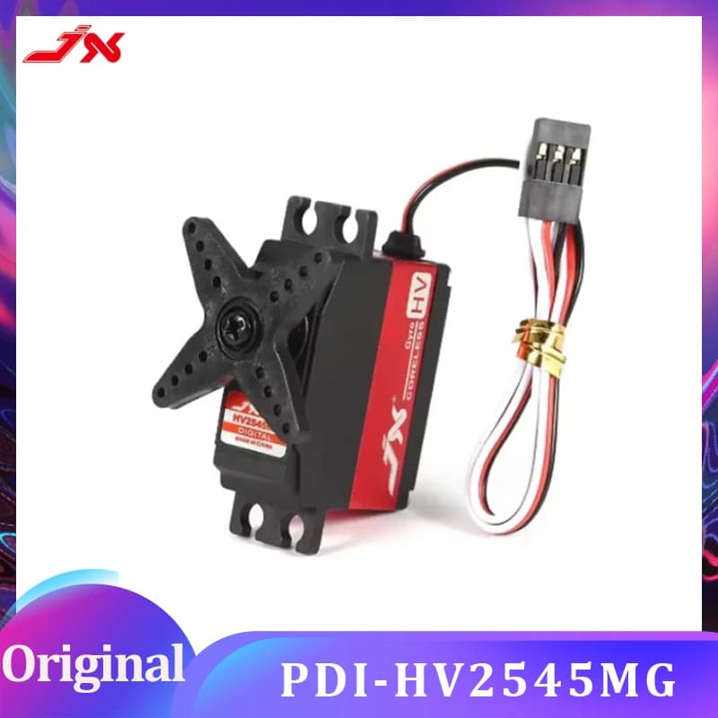 JX PDI-HV2545MG 4.5KG Coreless Gyro TailServo motore digitale 120 gradi ingranaggio metallico per 450 500 elicottero ad ala fissa RC Car