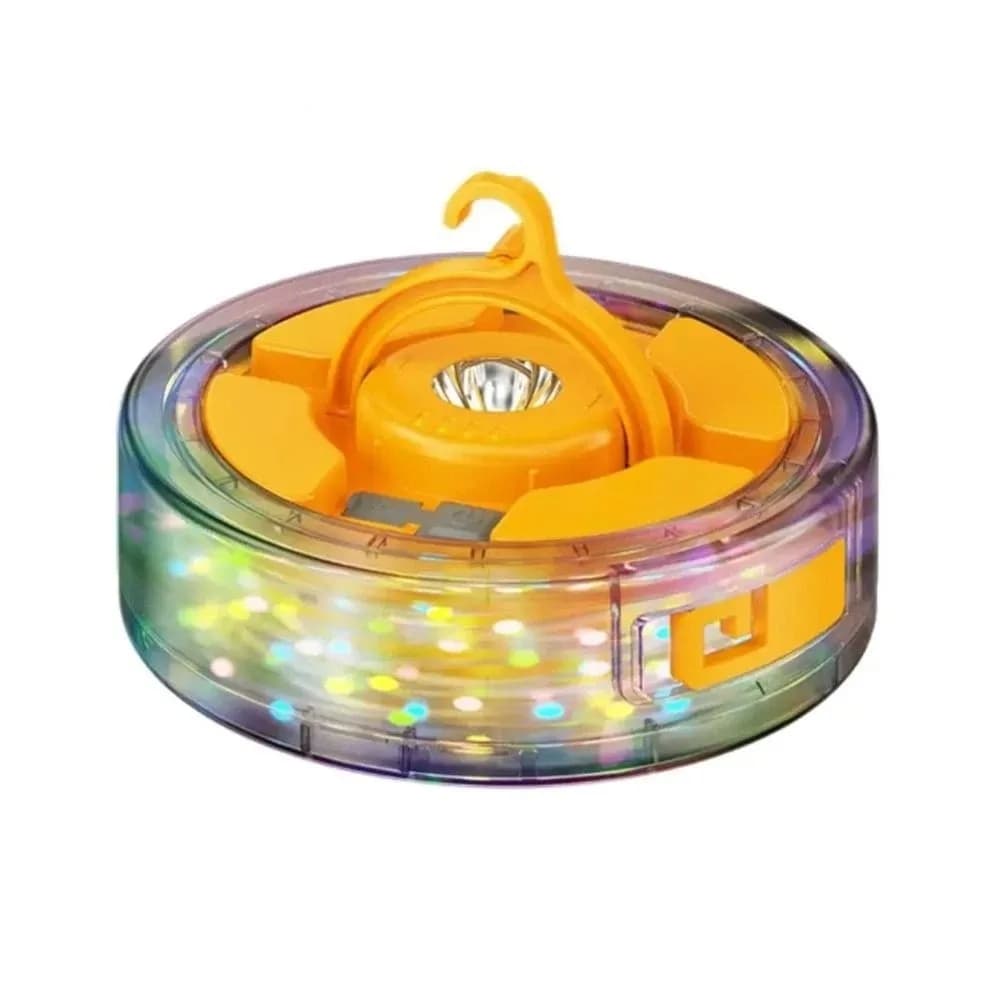 Lanterna da Campeggio Portatile a 5 Modalità, Luce Ambientale, Lampada LED, Luci a Stringa LED per Campeggio, Multifunzionale