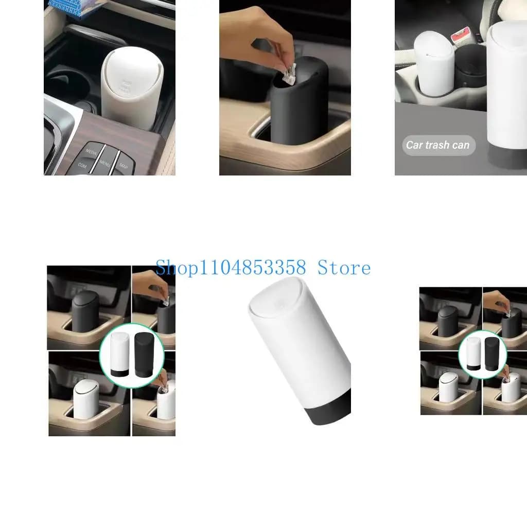 652F Creative Auto Archiviazione Casella per auto Cestino per auto Cash Cash Can