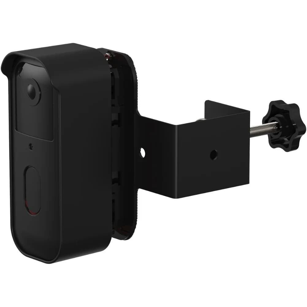 Supporto Antifurto Regolabile in Metallo e ABS Compatibile con Videocitofono Blink 2a Generazione Modello 2025 Senza Foratura
