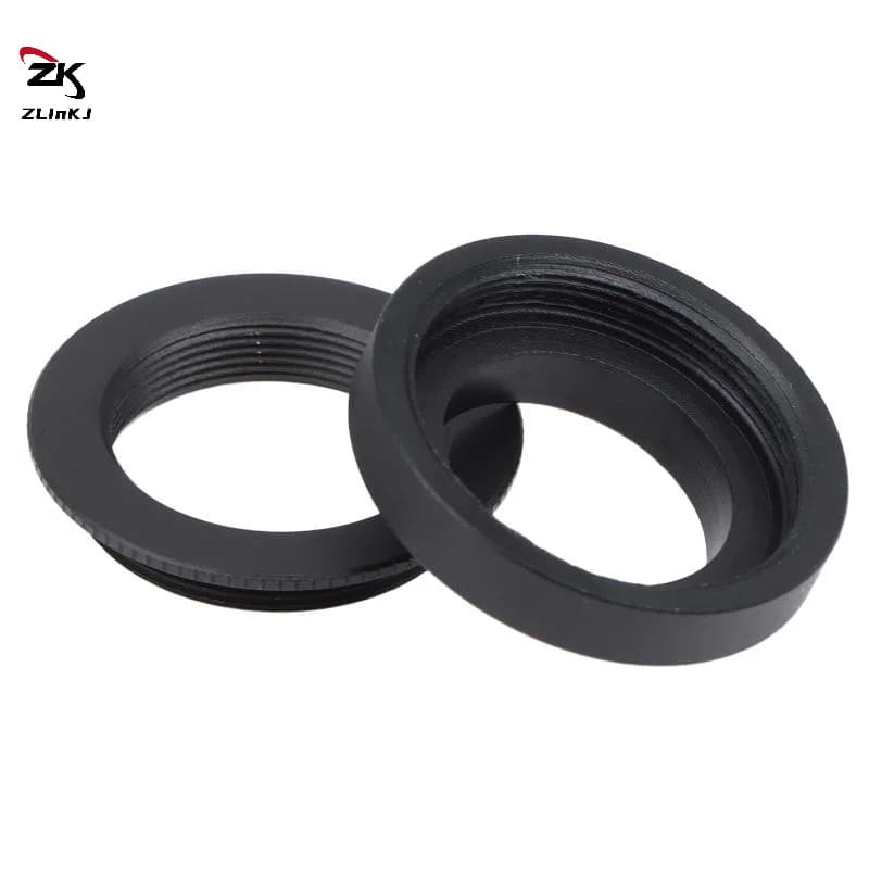 Anello Adattatore per Obiettivo Microscopio da M25 a RMS / da RMS a M25, Anello Adattatore M25x0.75mm, Accessorio per Microscopio