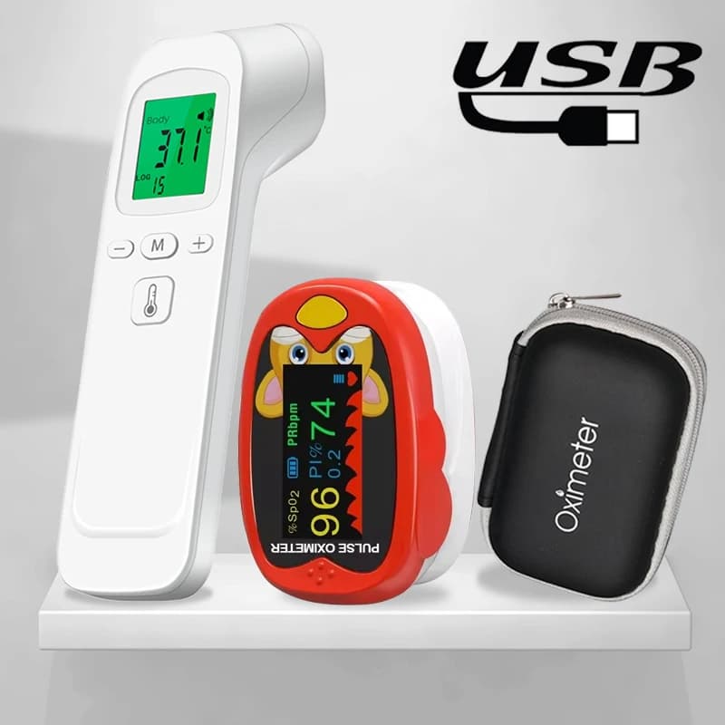 Contactless Laser Body Temperature Auricular Thermometer Infrared Fever Thermometer Domestic Digital Infant Digital for Adults