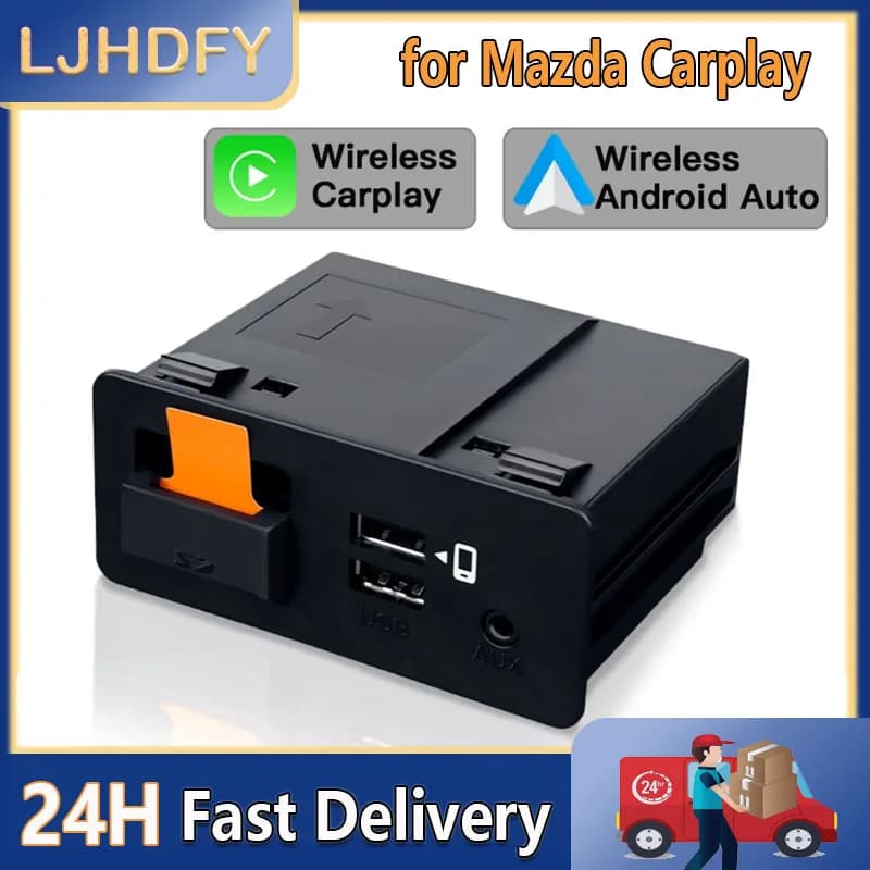 Hub adattatore USB automatico per MX-5 CX-3 CX-9 2 3 6 CarPlay TK78669U0C Hub adattatore USB automatico per