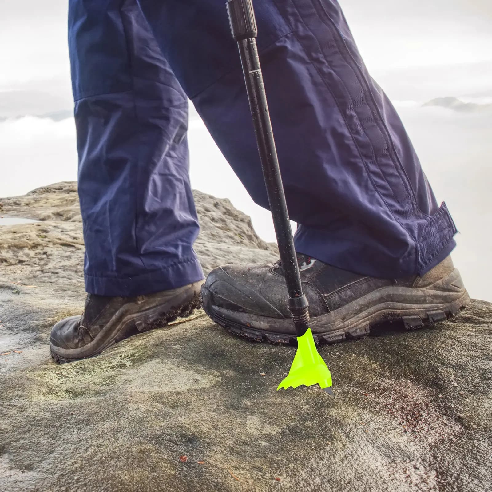 Tungsten Steel Universal Toe for Ski Sticks, Trekking Stick Spare Parts, Shoe Resistant Protection for Skiing Point
