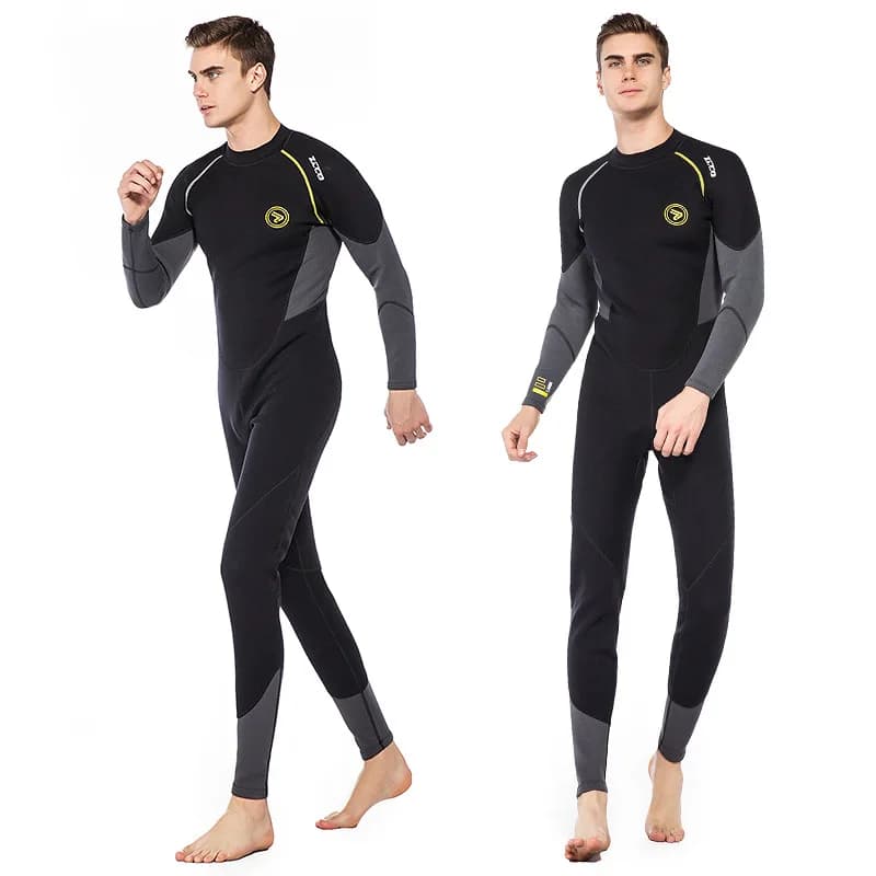 3MM Uomo Outdoor Impermeabile Tenere al caldo Pesca subacquea Kayak Nuoto Muta da sub Scuba Neoprene Snorkeling Surf Alla deriva Muta