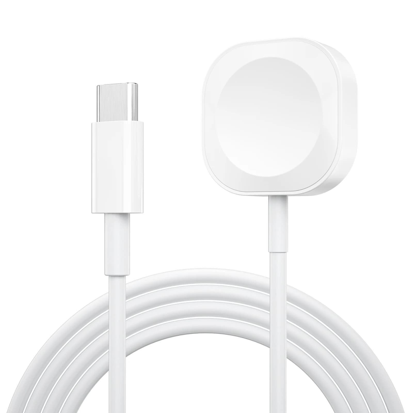 USB Type C Magnetic Wireless Charger for IWatch 9/8/7/6/5/SE USB C Portable Fast Charging Station for Apple Watch Series Ultra