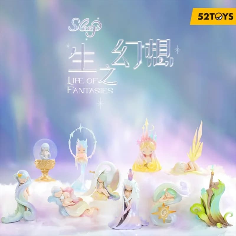 Sleep LIFE OF FANTASIES Series Blind Box Toys Kawaii Anime Action Figure Caixa Caja Surprise Mystery Box Dolls Girls Gift