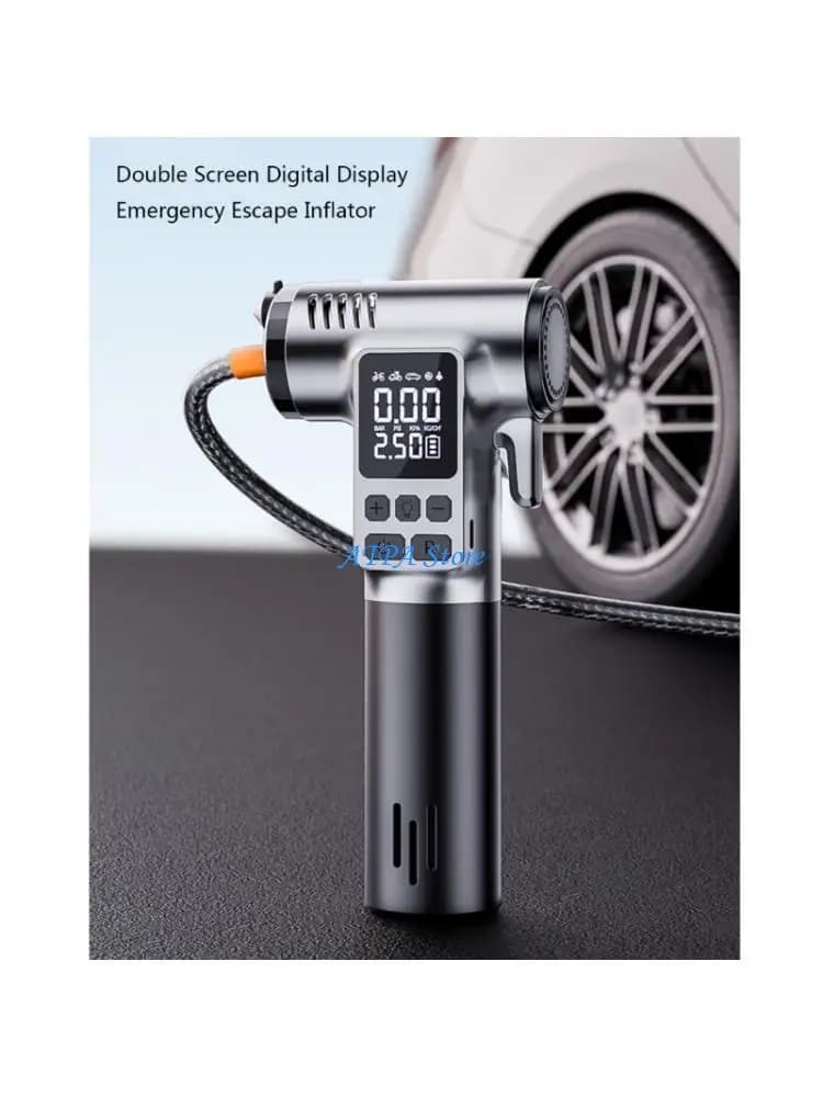 Display digitale per compressore d ABS leggero U13C per auto, bici,