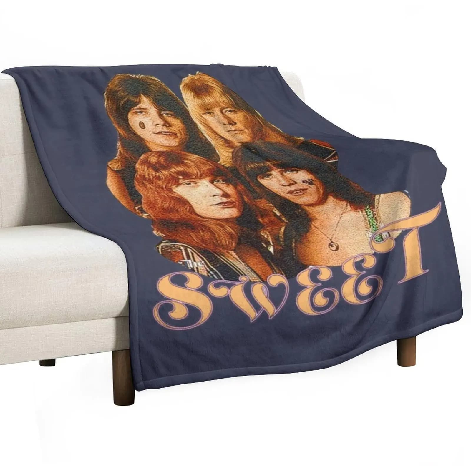 The Sweet Throw Blanket Soft Big Sleeping Bag anime Luxury Furry Hairys Blankets