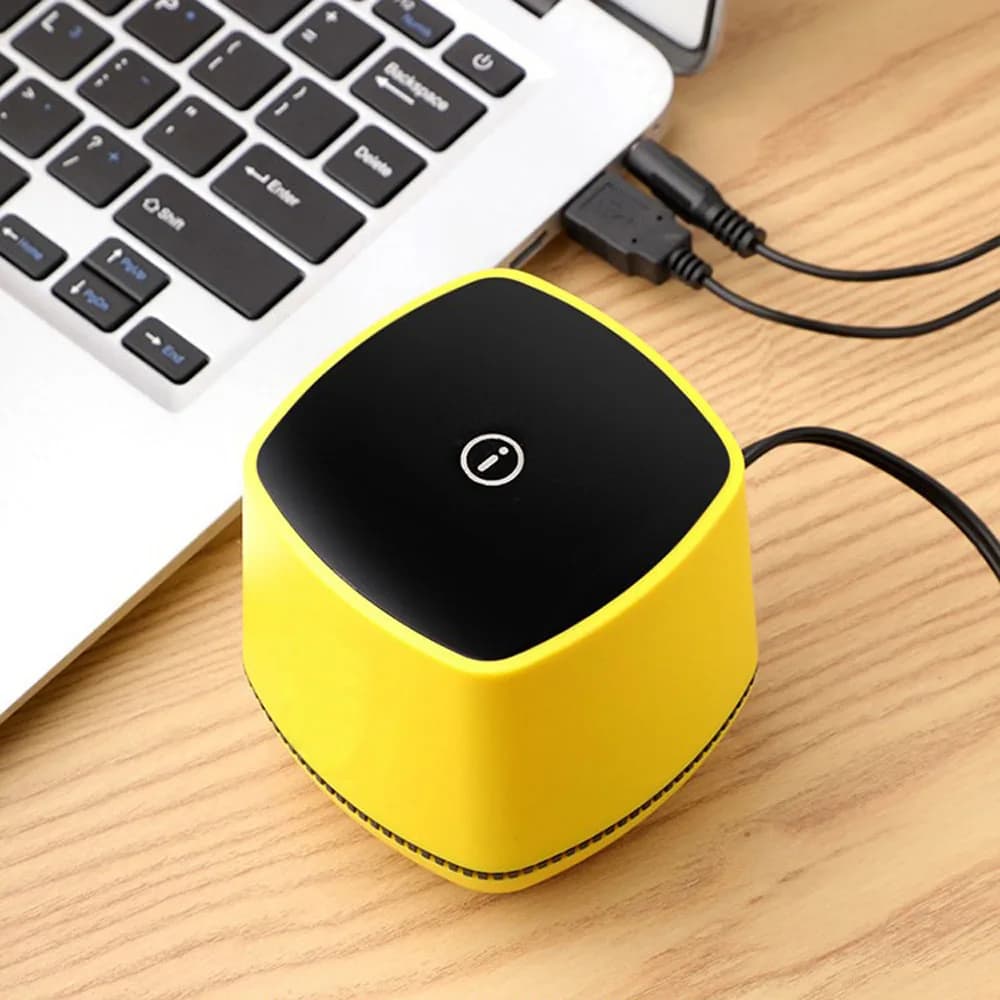 1 pz Altoparlanti per computer Subwoofer Mini altoparlante mono Bluetooth Alimentato tramite USB Spina da 3,5 mm Altoparlante portatile per notebook, iPad
