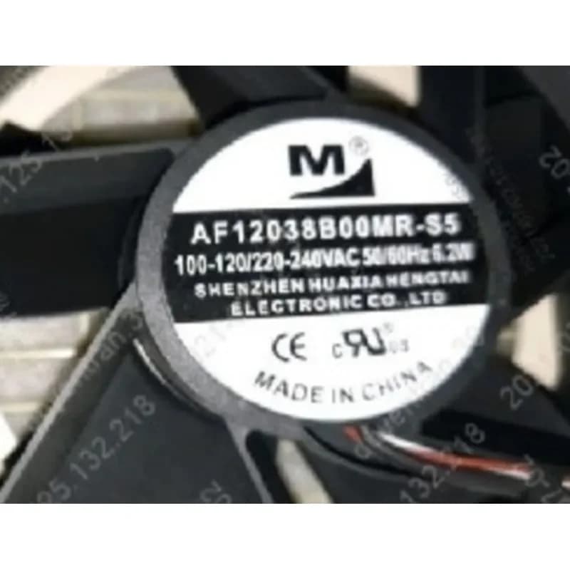AF12038B00MR-S5 Cooling Fan for 100-120V AC and 220-240V AC 6.2W 12cm
