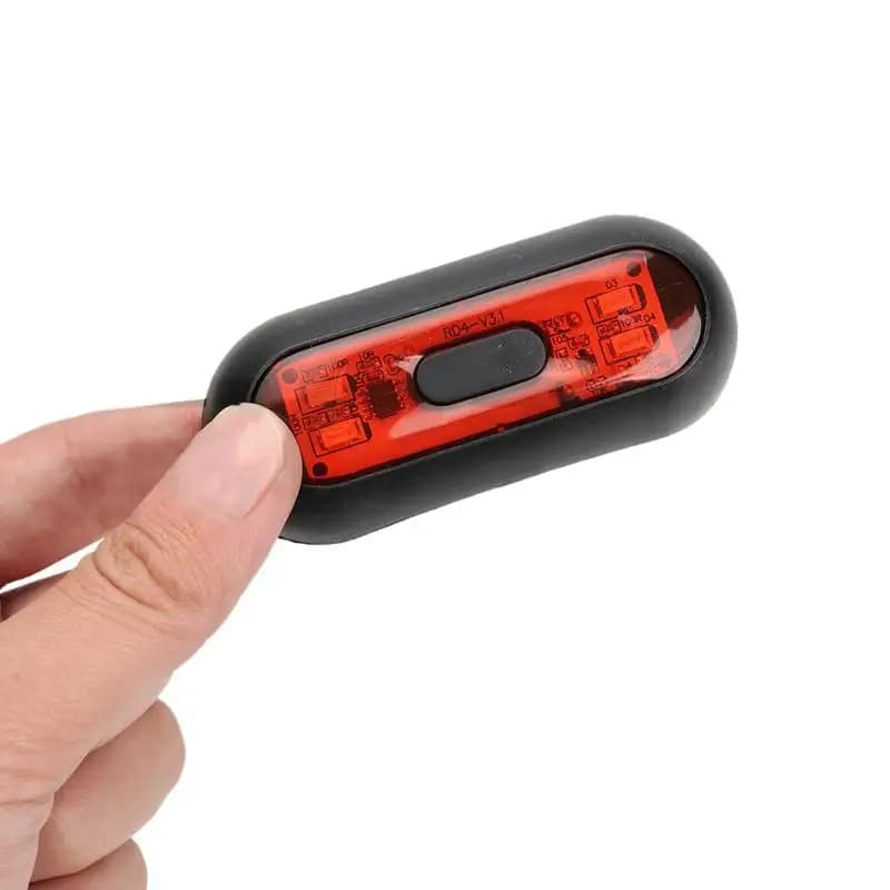 Bicycle Helmet Lights, Motorcycle Rear Light, Bicycle Helmet Safety Reporter, Waterproof Rear Lamp, Motor Helmet LED Light