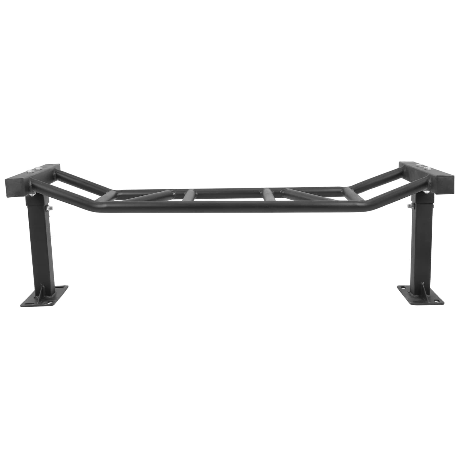 47 inch ceiling bar, adjustable height and supports up to 600 pounds, indoor gym equipment.