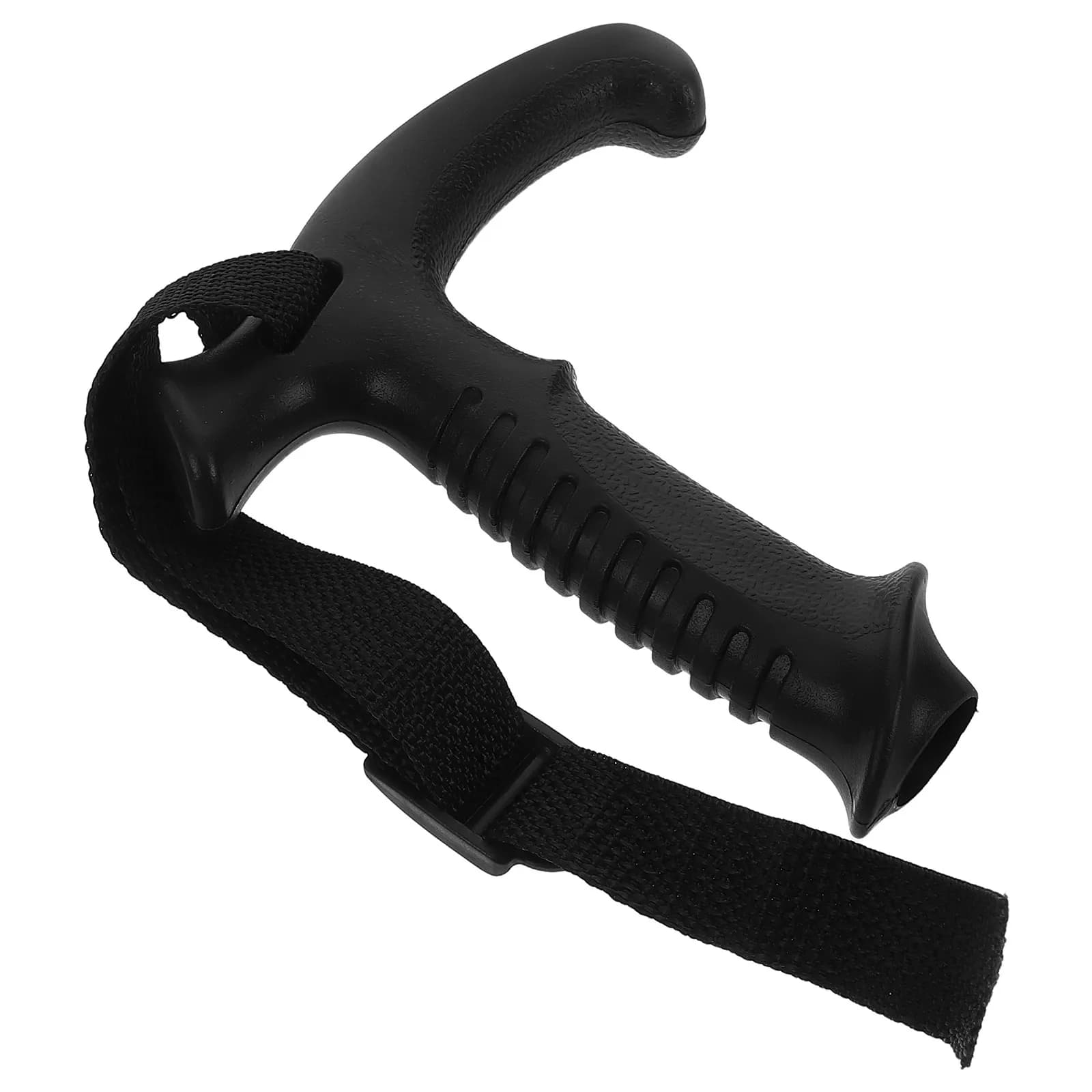 Plastic Ergonomics Grip for Trekking Stick with T Handle, Adjustable Dust Strap, Ski Stick Spare Parts