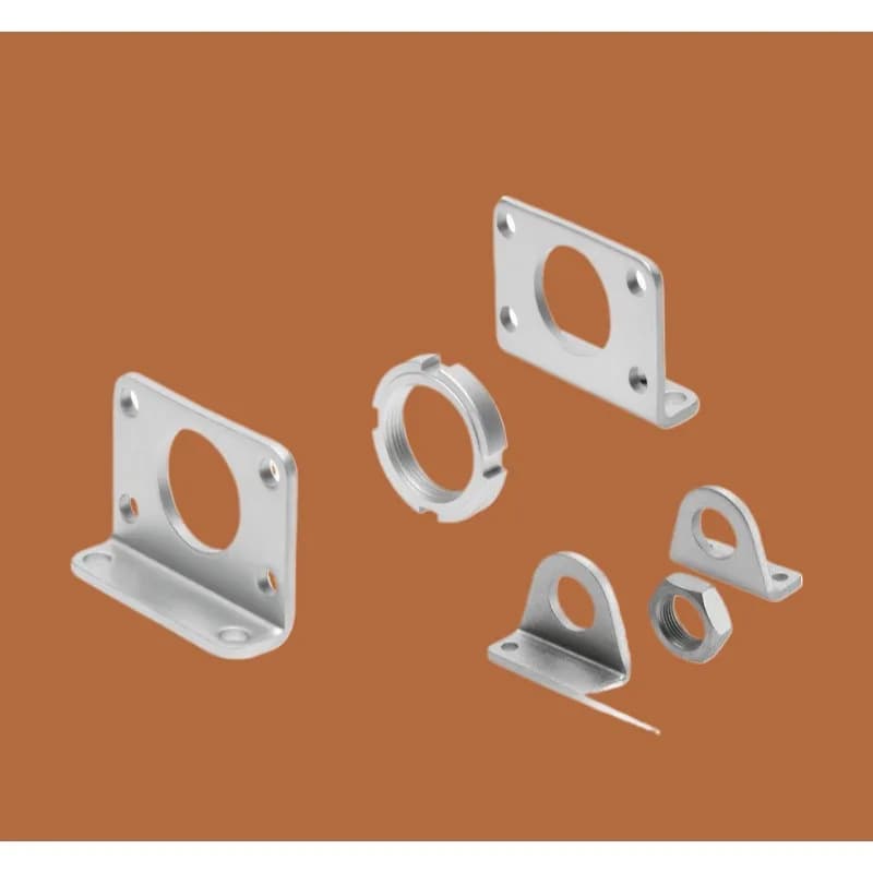 Parts for FESTO Tripod Mounts 195851 HBN 8 10 12 16 20 25 32 40 50 63X1/2-A