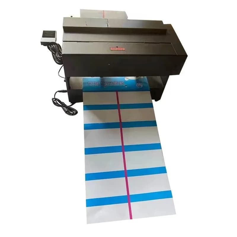 Macchina per Rilegatura Professionale da Ufficio e Supermercato, Automatica a 2 Teste, Lunghezza Illimitata, Cucitrice Elettrica a Doppia Testa per Carta