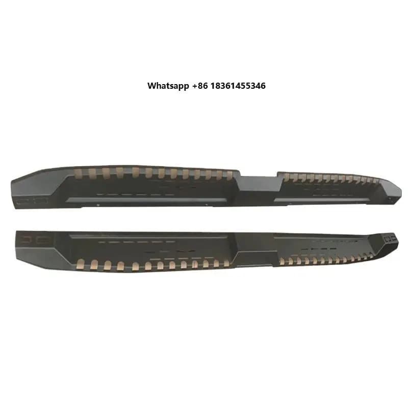 Pedana laterale per Ford Ranger T6 T7 T8 T9 2011-2019+, in lega di alluminio, ferro e PP, compatibile con pickup.