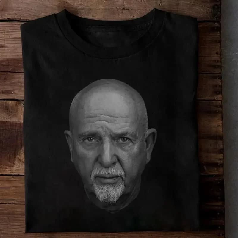 Peter Gabriel Face Gift For Fans T-shirt classica unisex a maniche corte S-5XL