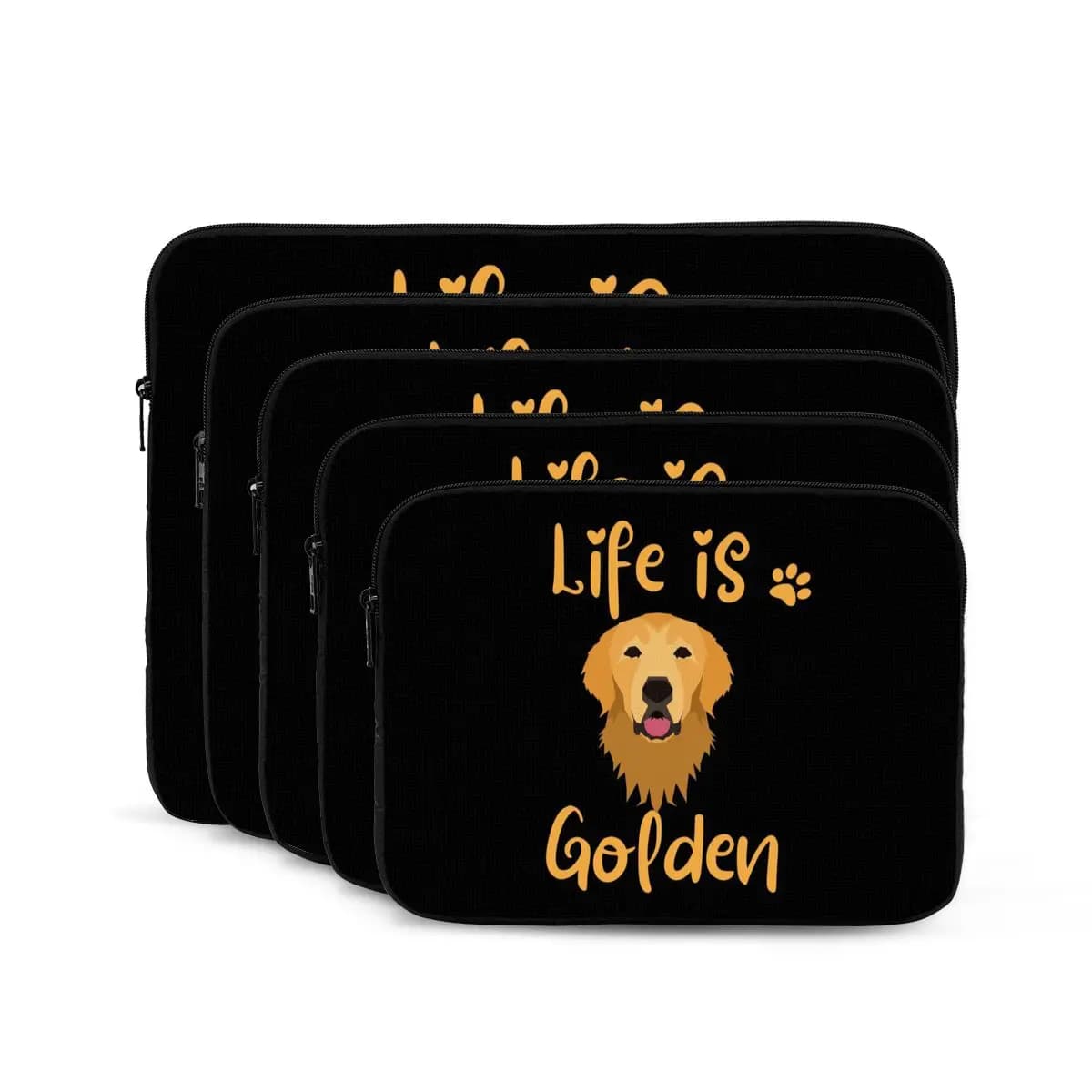 GOLDEN RETRIEVER Citazione Borsa per laptop per notebook Custodia per custodia per notebook da 10 12 13 15 17 pollici Custodia antiurto per tablet