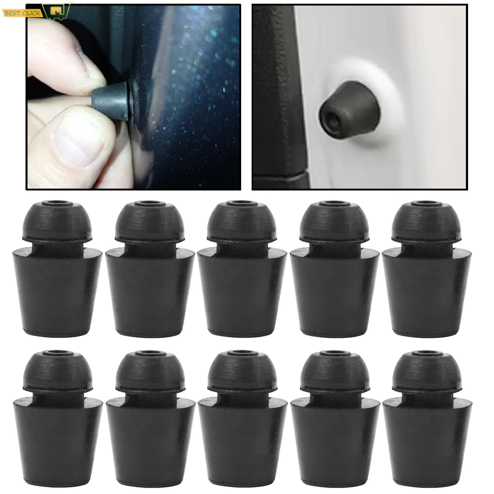 10 pz Auto Porta Paraurti Buffer Pad Anti Shock Bump Stop In Gomma Per Hyundai KIA Ceed K3 K4 K5 Elantra Accent Tucson 8219128010