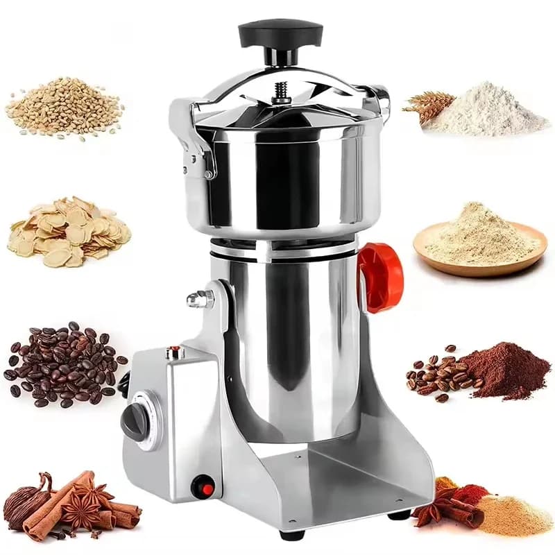PBOBP Electric Grain Grinder 3000W Powerful Soybean Blender Cereal Mill Food Processing Machine Commercial
