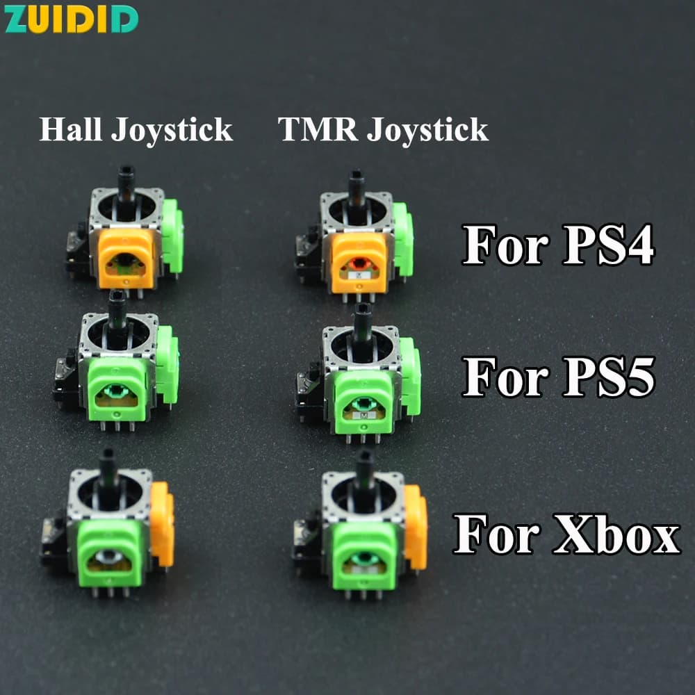 Modulo sensore stick analogico 3D joystick elettromagnetico TMR da 2 pezzi per PS5 PS4 Xbox One Gamepad Controller di Hall