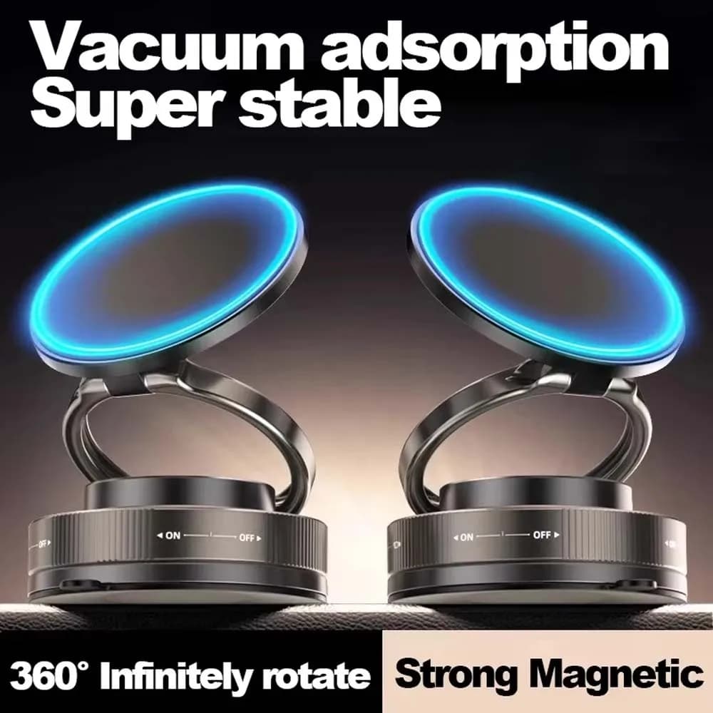 Supporto Magnetico Universale con Ventosa Pieghevole per Auto e Scrivania, per Navigazione in Casa e Ufficio