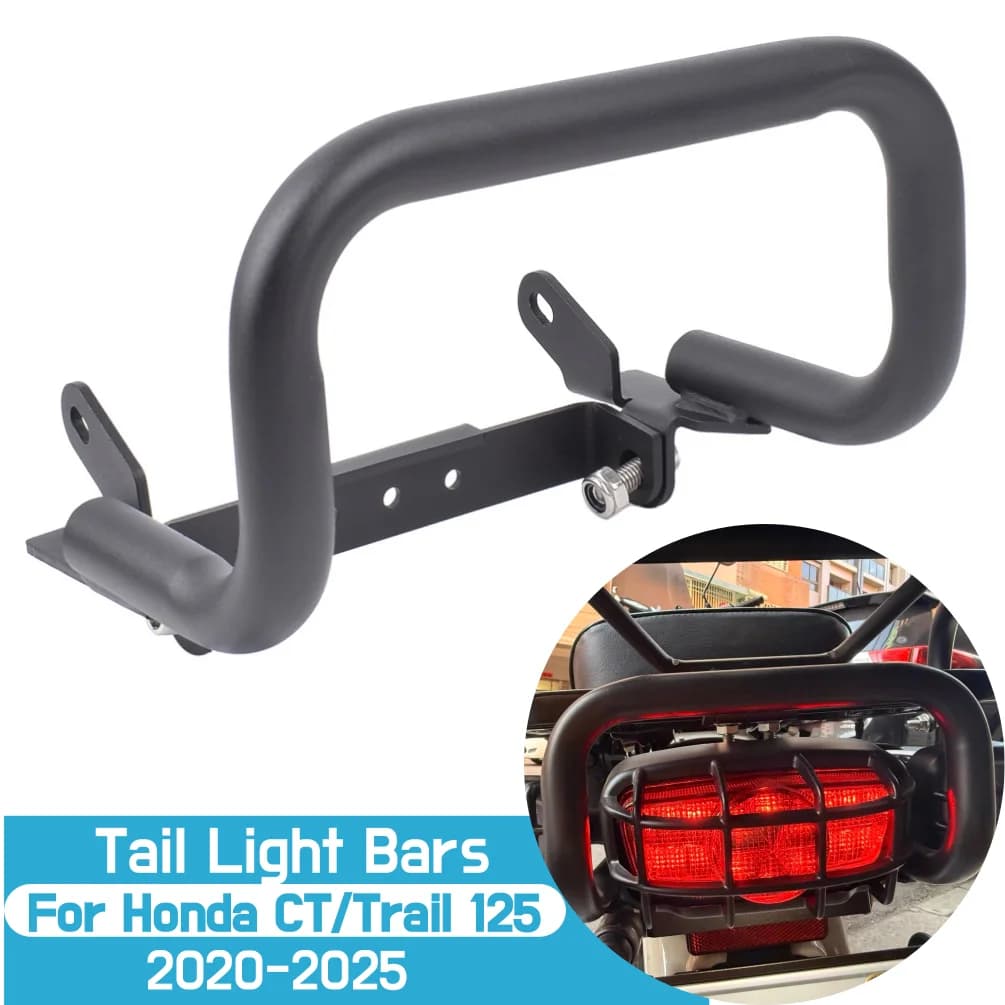 Per Honda Trail Huntercub CT 125 2020-2025: Protezione Fanale Posteriore, Copertura Protettiva Fanale, Accessori Moto