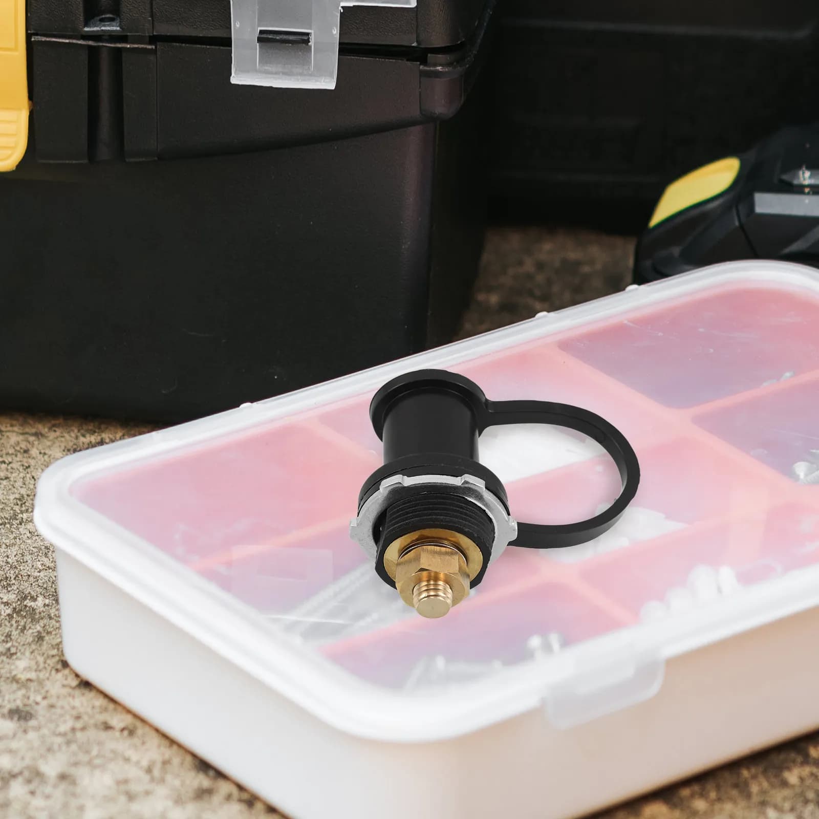 Kit Terminale di Ricarica Batteria Remoto da 20 mm per Auto, Camper, Yacht, Applicazioni Marine e Automotive, Adattatore per Avviamento d'Emergenza