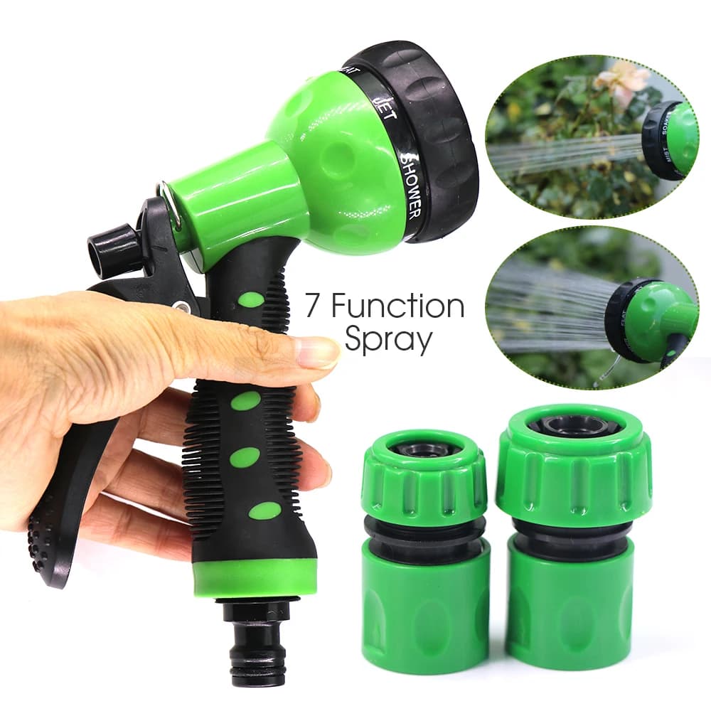 7 Functions Adjustable Spray Water Gun For Car Wash Garden Plants Vegetables Sprinkler Irrigation nozzle