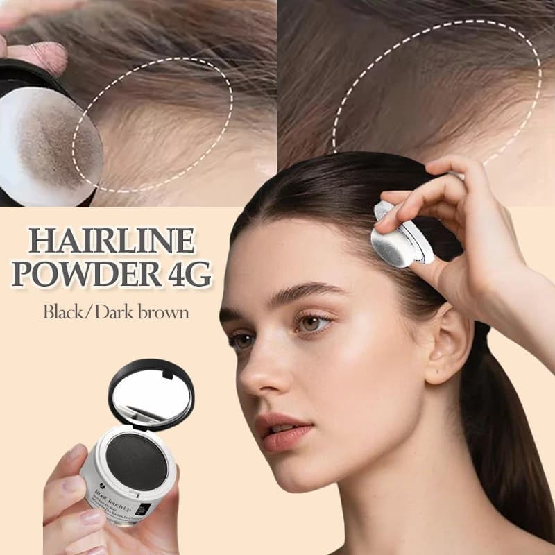 Hairline Shadow Powder Root Touch Up Gray Hair Line Concealer Makeup Powders Natural Hair Fluffy Cover Waterproof Anti Hair Loss