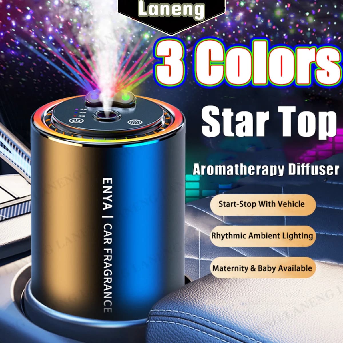 Deodorants for cars 3 colors Starry sky Top Car Perfume Essential oil Fragrance diffuser Odore Aromatherapy Perfume