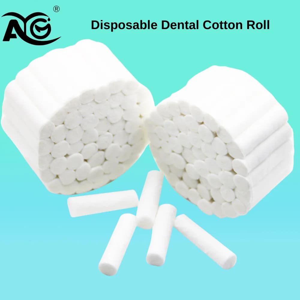 AG 1000 Pz Rolls of Cotton Medical Surgery Usa And Drop Gemma Of High Purity Cotton Roll Dentist Supplies Teeth Whitening