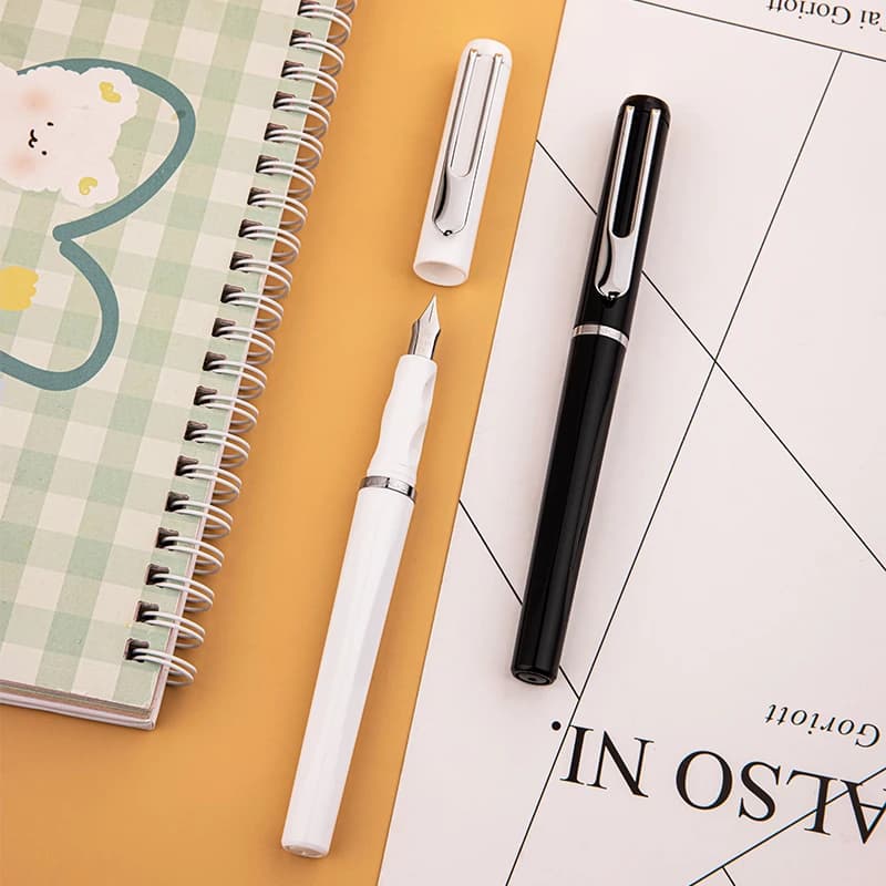 Hero Fountain Pen 1209A Bright Nib Pen High-Looking Third-Grade Primary School Students with Beginners Practice Calligraphy Pen