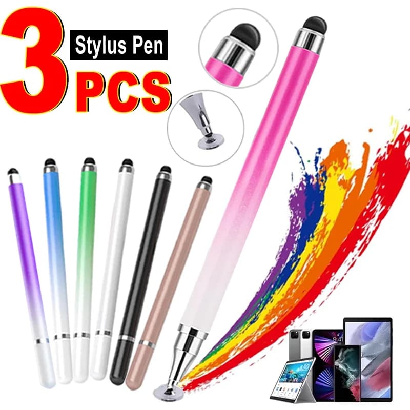 Penna stilo 2IN1 per telefono cellulare Tablet Disegno Matita touch capacitiva universale per Iphone Samsung Android Disegna matita per schermo