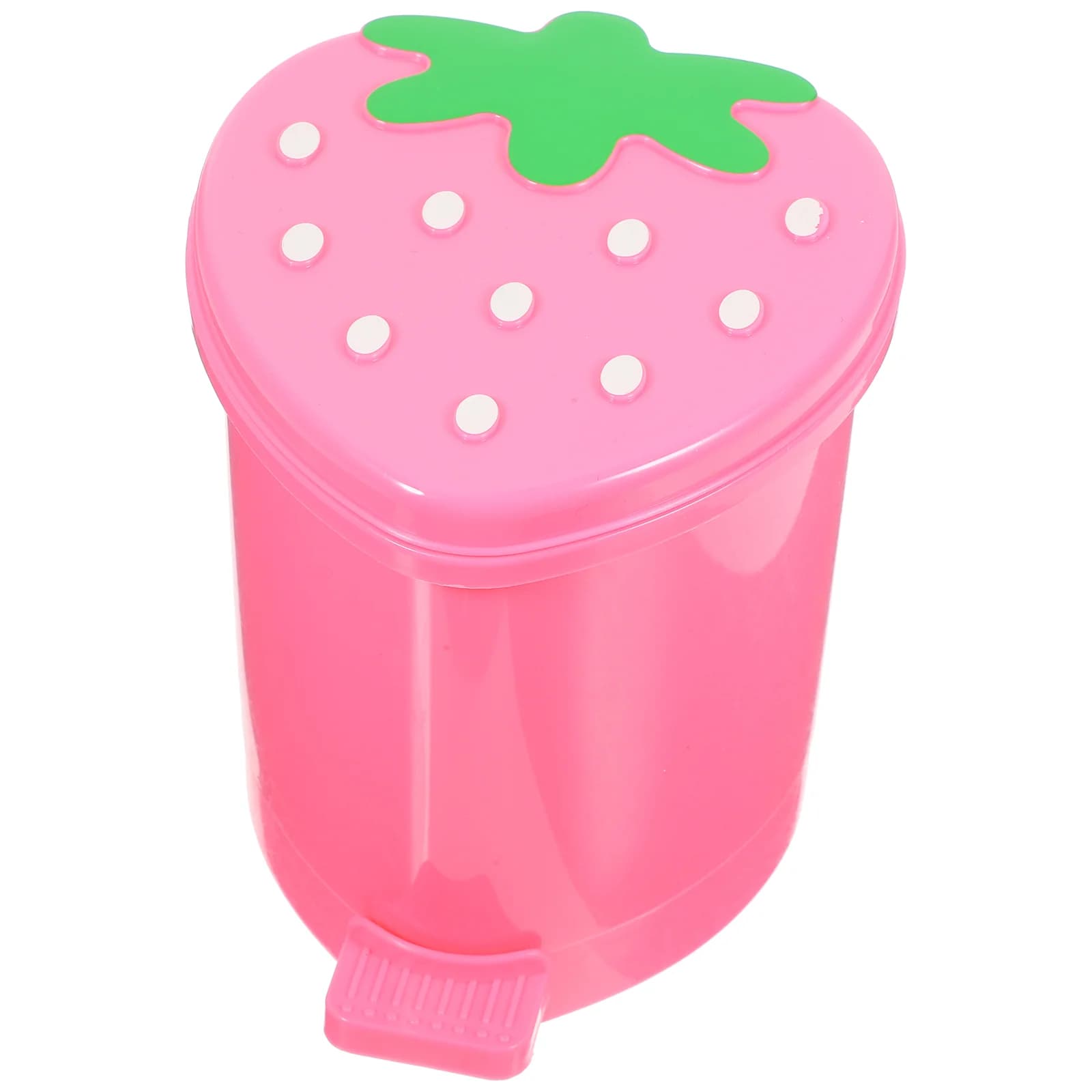 Cestino da tavolo bidone del dormitorio dell'ufficio cestino della spazzatura a forma di fragola piccolo decorare