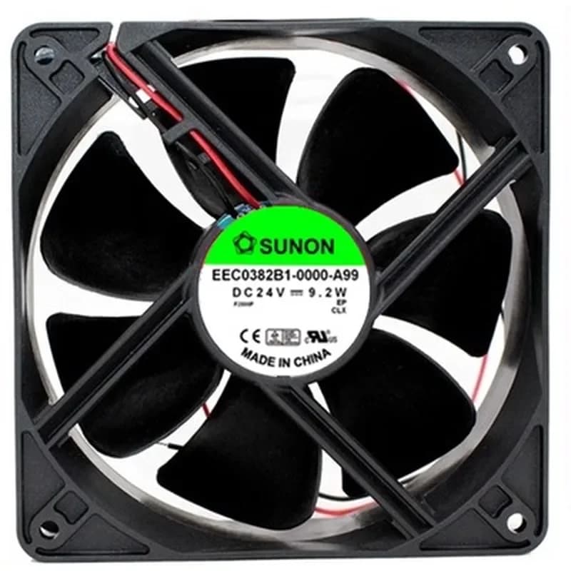 New SUNON Built-in 12038 24V 5.4W Axial Flow Cooling Fan for EEC0382B2-0000-A99