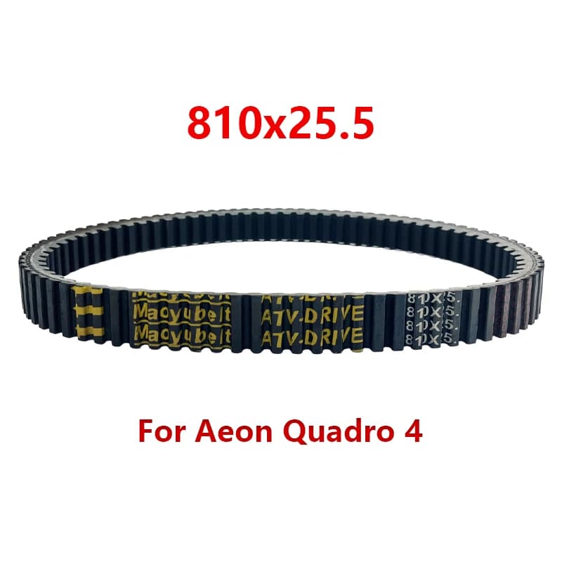 Drive Belt 810x25.5 for Aeon Quadro 4 2016 Transfer Clutch Belt 810*25.5