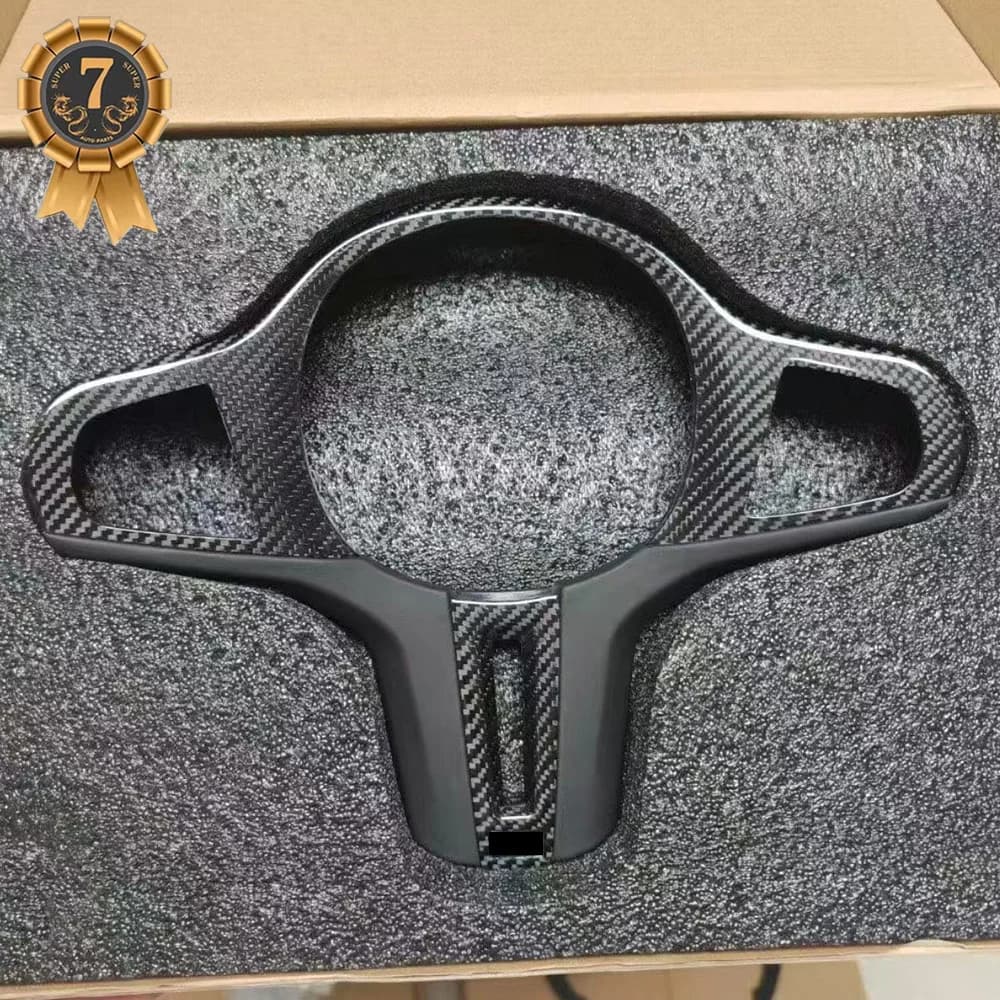 Copri Volante in Fibra di Carbonio Parti di Assemblaggio del Volante per BMW G20