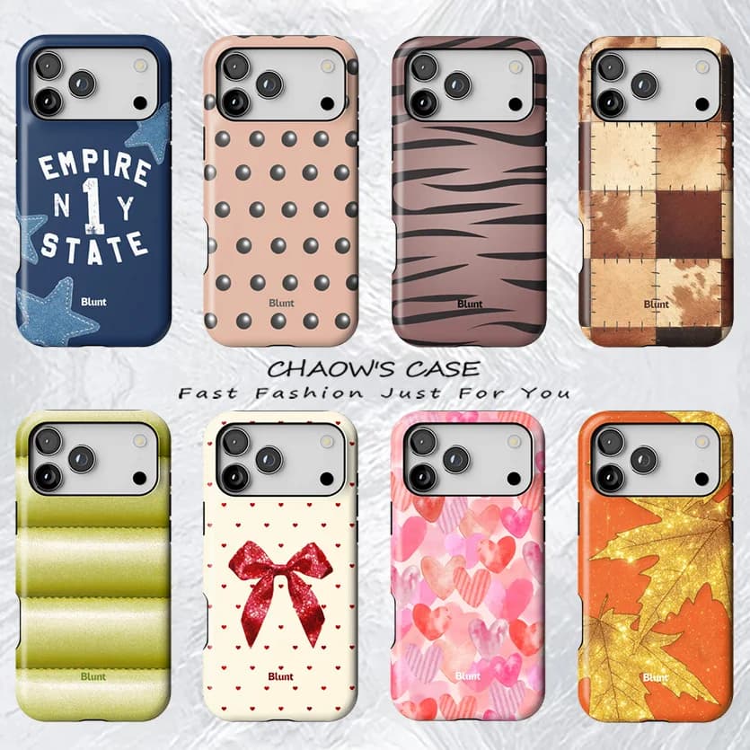Custodia per telefono INS con texture a strisce zebrate e patchwork per iPhone 17 17e 16e 16 15 14 13 12 11 Air Pro Max Plus, cover posteriore a doppio strato