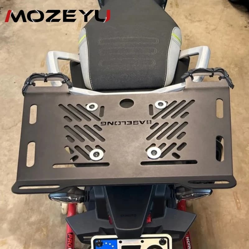 MTX 800 Portapacchi posteriore Staffa per portapacchi per CFMOTO 800MT-X 800MTX 2024 2025 Scatola portaoggetti per moto Mensola Supporto per carico di coda