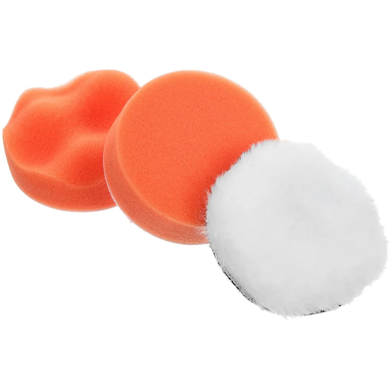 Set di 3 Tamponi Lucidanti per Trapano, Kit Lucidatura Auto, Dischi per Ceratura e Lucidatura Auto, Tamponi per Lucidatura e Dettaglio Auto