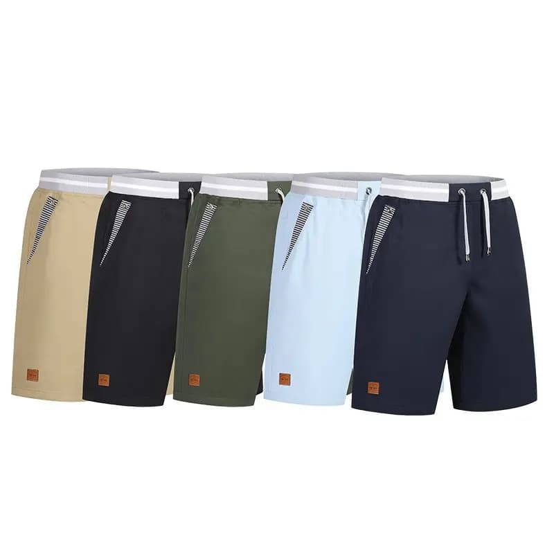 Men's Ice Silk Quick Dry Wide Leg Shorts K9909 Transoceanic 2026 Summer British American Style Mid-Length Straight Tube Jeans