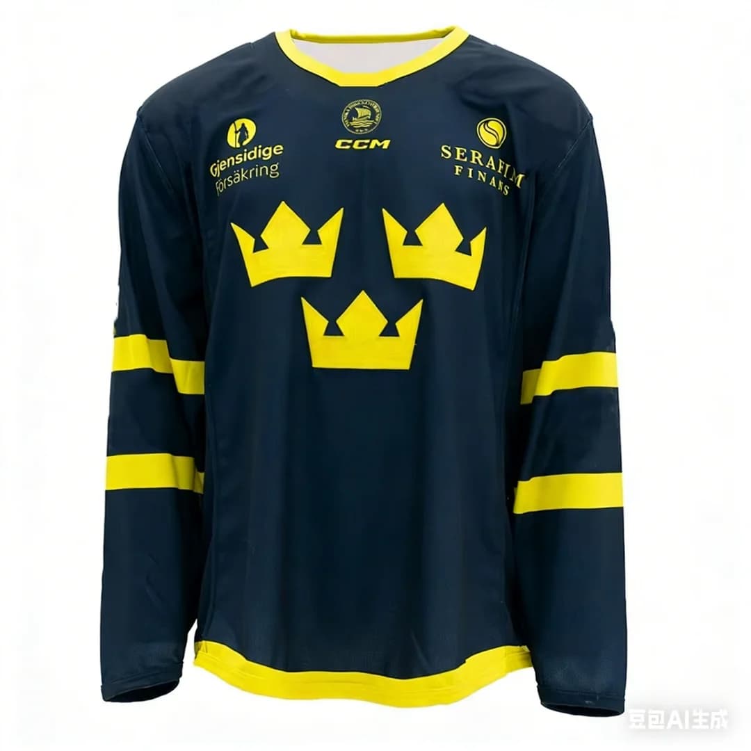 Maglia da Hockey Svedese SHL 2026 per Nuovi Giocatori, T-Shirt Unisex con Stampa 3D, Abbigliamento Sportivo per Uomo, Bambino e Donna, Stile Y2k